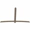 Ekena Millwork Bellingham Smooth Timber Gable Bracket, Douglas Fir, 108"W x 72"H x 1 1/2"D x 5 1/2"F, 16/12 Pitch GBW108X72X0206BEL00SDF - alternate 5